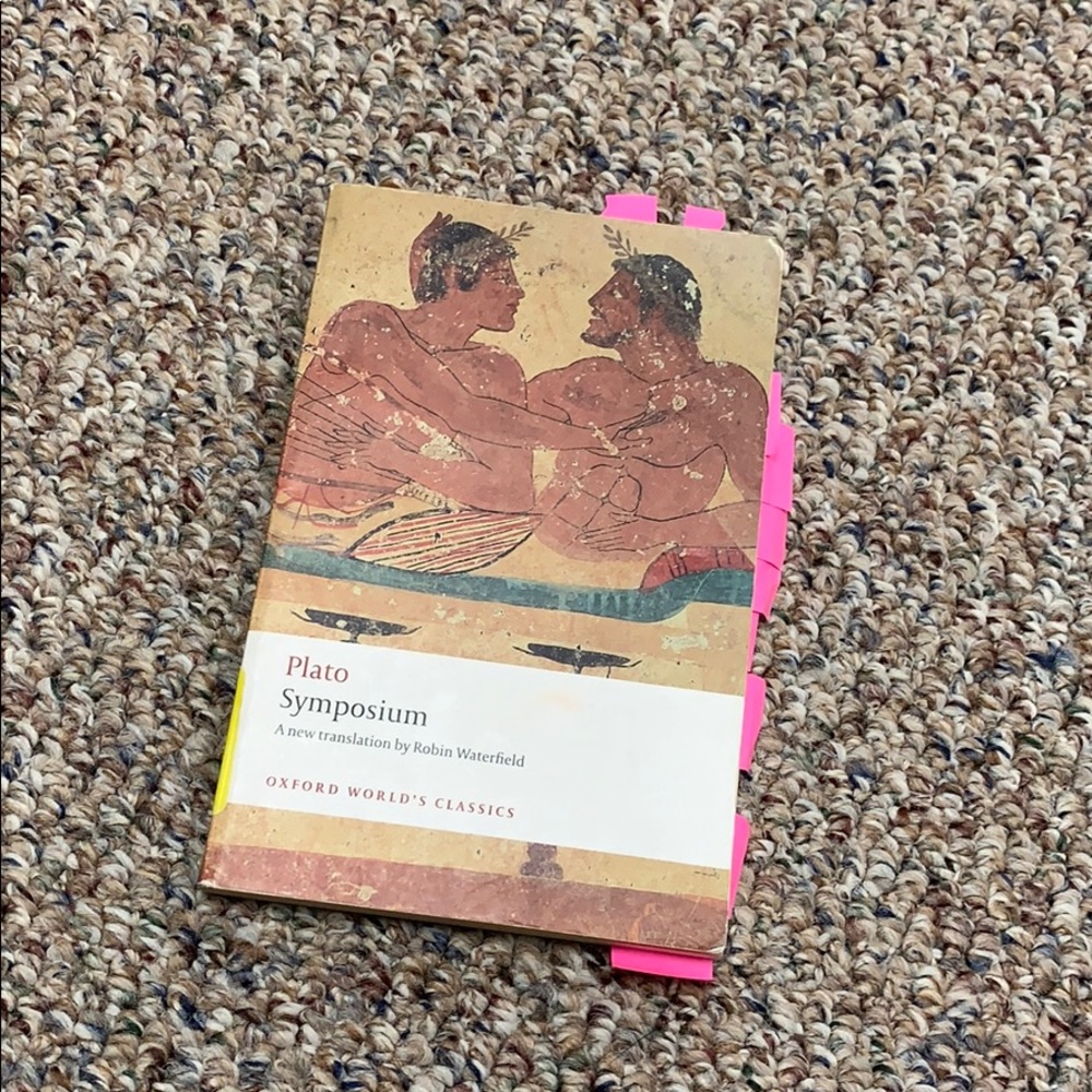 Plato Symposium textbook